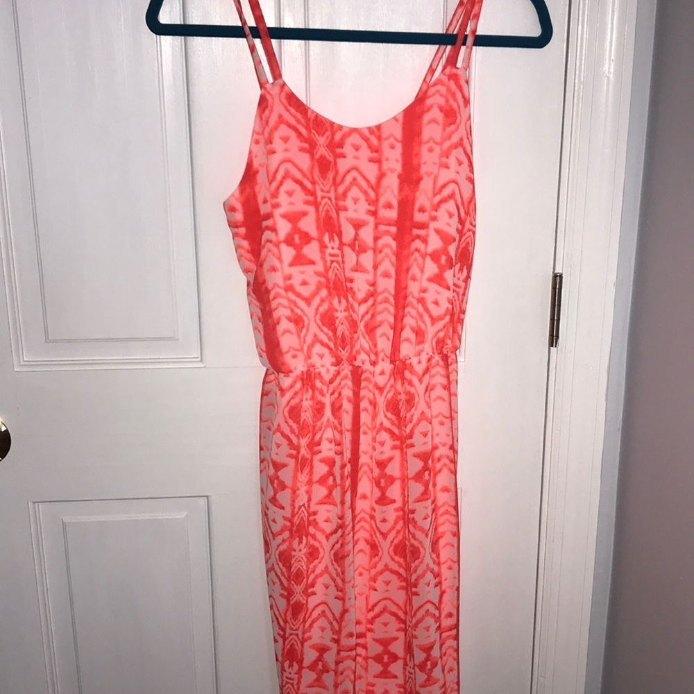 Coral summer tank dress!
